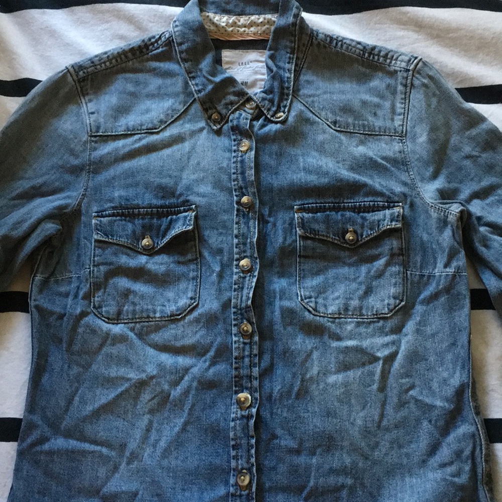 Denim shirt